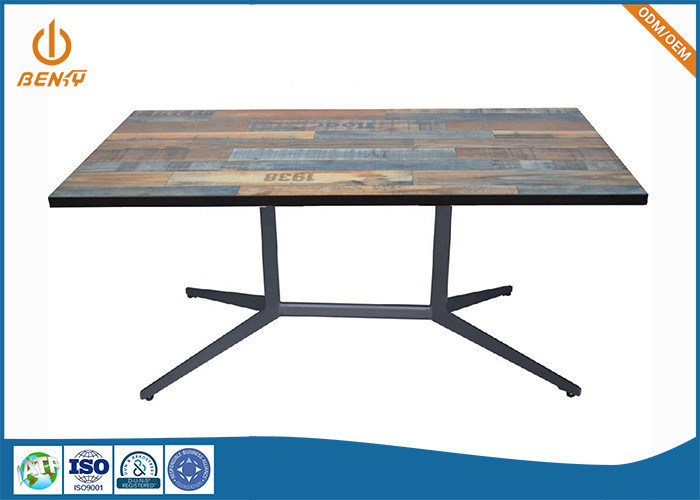 200*600mm de Basis van de Restaurantlijst met 1200*700mm Melaminebovenkant