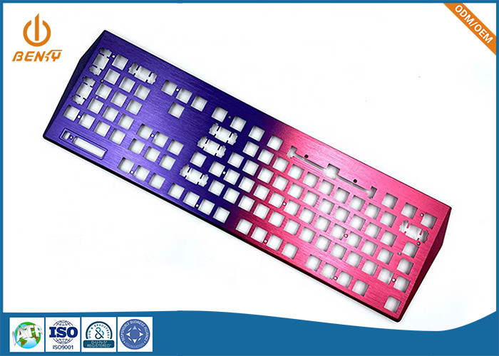 100% 80% 60% Toetsgewicht Messing Aluminium Mechanisch CNC Keyboard Case Custom