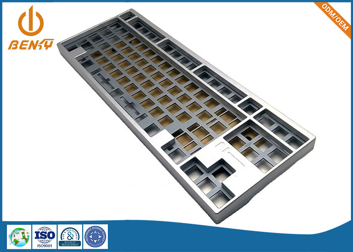 OEM ODM Aluminium 6063 van Douane Elektronisch Bijlagen Toetsenbordgeval